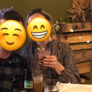 Floral fall boho top